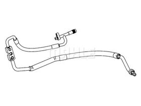 KLİMA ÇATAL BORU 09- FORD FIESTA BEHR 8V5119D850BE