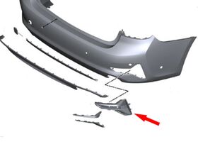 TAMPON KAPLAMASI ARKA SAĞ 17- BMW G20 IOE-BMW 51127463618