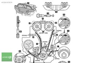 ZİNCİR SETİ 01-03 FORD TRANSIT V184 BSG KTYC1Q6M000A1A