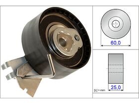 EKSANTRİK GERGİ RULMANI 99- FIAT FIORINO DAYCO 9642929880