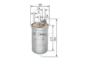 YAKIT FİLTRESİ 97- VW GOLF4 BOSCH 1J0127401A