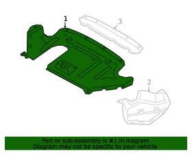 KAPLAMA ARAÇ ALTI ARKA 17- BMW G20 IOE-BMW 51757428190