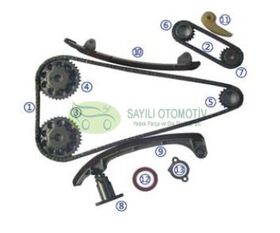 ZİNCİR SETİ 01- 2.0 1AZ / RAV4 01- 2.0 TOYOTA AVENSIS VOYER