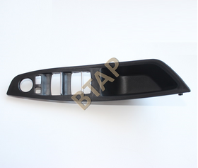 CAM DÜĞME ÇERÇEVESİ SİYAH ÖN SOL BMW F10 BTAP 51417225873