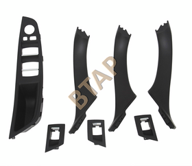 İÇ KAPI KOLU SETİ SİYAH 7 AD. BMW F10 BTAP 51417225861