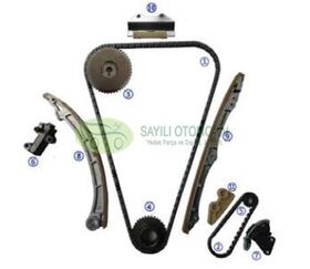 ZİNCİR SETİ TYPE-R 03- K20A2 / K20Z4 HONDA CIVIC VOYER