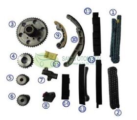 ZİNCİR SETİ 06- 2.5 (15 PARCA) NISSAN NAVARA VOYER