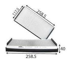 POLEN FİLTRESİ 1996-2004 MERCEDES W210 MANDO A2108301018