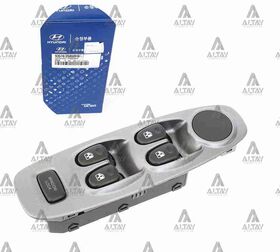 DÜĞME CAM AÇMA 00-02 AYNA AYAR DÜĞMESİZ GRİ SOL HYUNDAI ACCENT MOBIS 93570-25000YN