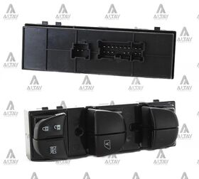 DÜĞME CAM AÇMA ÖN SOL NOTE (MERKEZİ KİLİTLİ MODELİ) / JUKE / XTRAIL NISSAN QASHQAI MAHER 25401-1KA0B