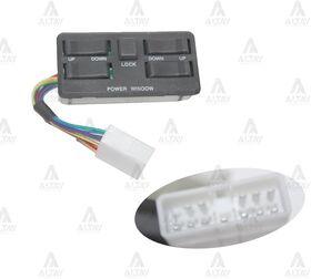 DÜĞME CAM AÇMA ÖN SOL 90-94 HYUNDAI EXCEL MAHER 93570-24300