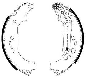 FREN BALATASI ARKA 07- FIAT FIORINO BOSCH 77364667