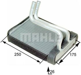 KALORİFER RADYATÖRÜ BORUSUZ 98-04 HYUNDAI SONATA KALE 9722738000