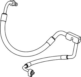 KLİMA ÇATAL BORU 98- FORD FOCUS BEHR XS4H19D850AE