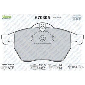 FREN BALATASI ÖN OPEL VECTRA B 96-01 VALEO 1605036