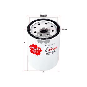 YAĞ FİLTRESİ 07-11 MAZDA BT50 SAKURA WLY414302