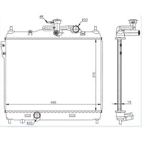 SU RADYATÖRÜ 02-05 HYUNDAI GETZ MANDO 253101C300