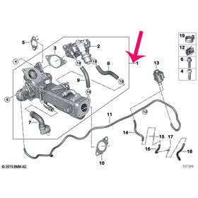 EGZOS RADYATÖRÜ 17- BMW G20 IOE-BMW 11718580452