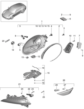 FAR CAMI SOL PORSCHE 911 12-16 99163122102