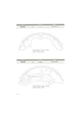 FREN BALATASI ARKA 1993- KIA CERES SANGSIN 182326310B