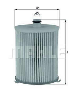 YAKIT FİLTRESİ 12-18 TOYOTA YARIS MAHLE 23390-0N100